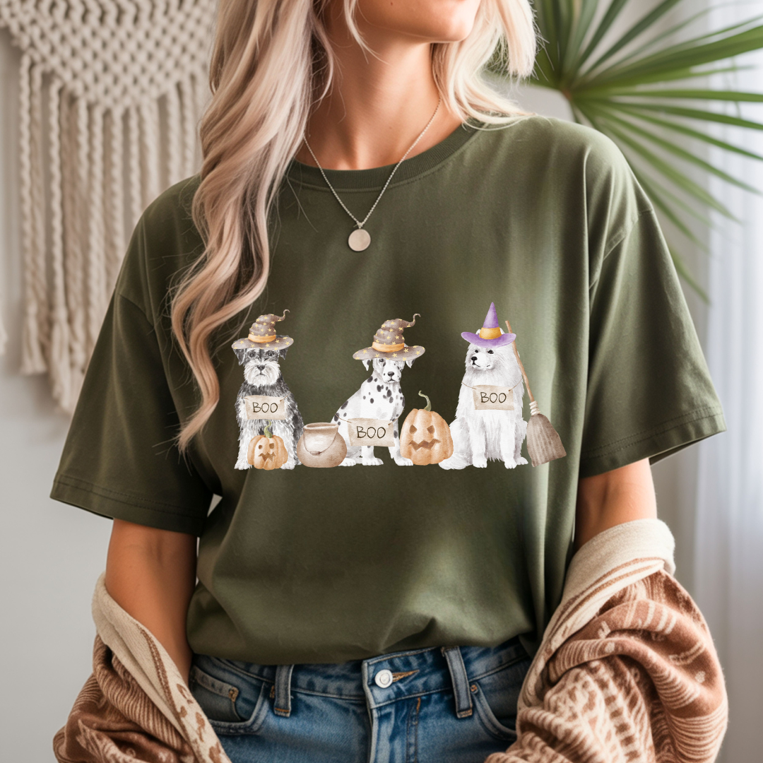 Halloween Party Dogs 4 Unisex T-Shirt