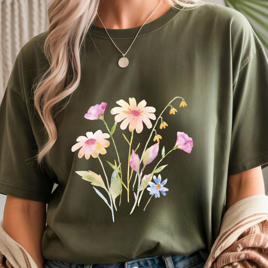 Wildflowers - Spring Unisex T-Shirt