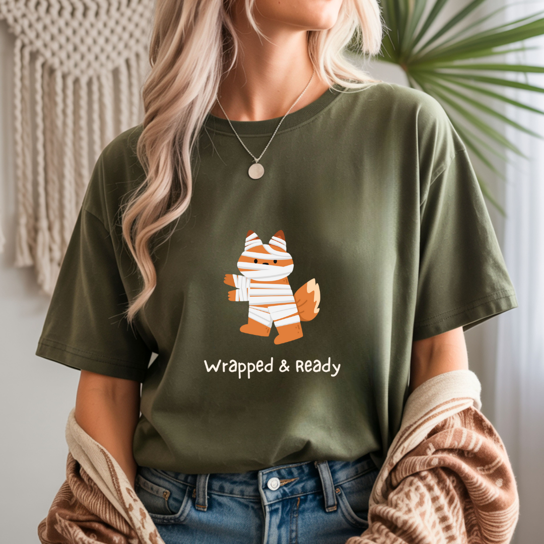 Wrapped and Ready - Halloween Unisex T-Shirt