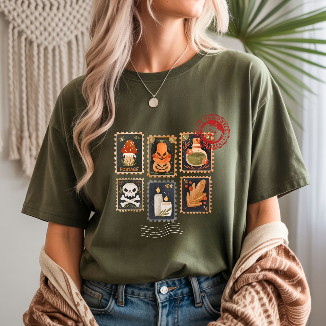 Halloween Stamps Unisex T-Shirt
