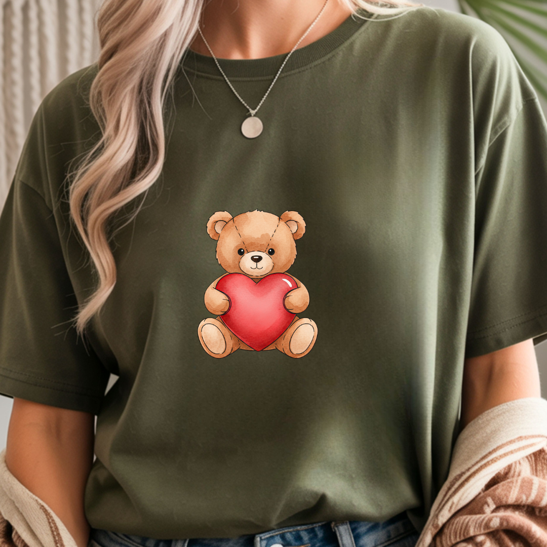 Love Bear - Valentines Day Unisex T-Shirt