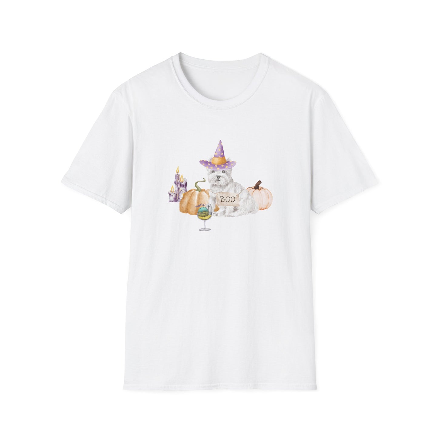 Halloween Party Dog Unisex T-Shirt