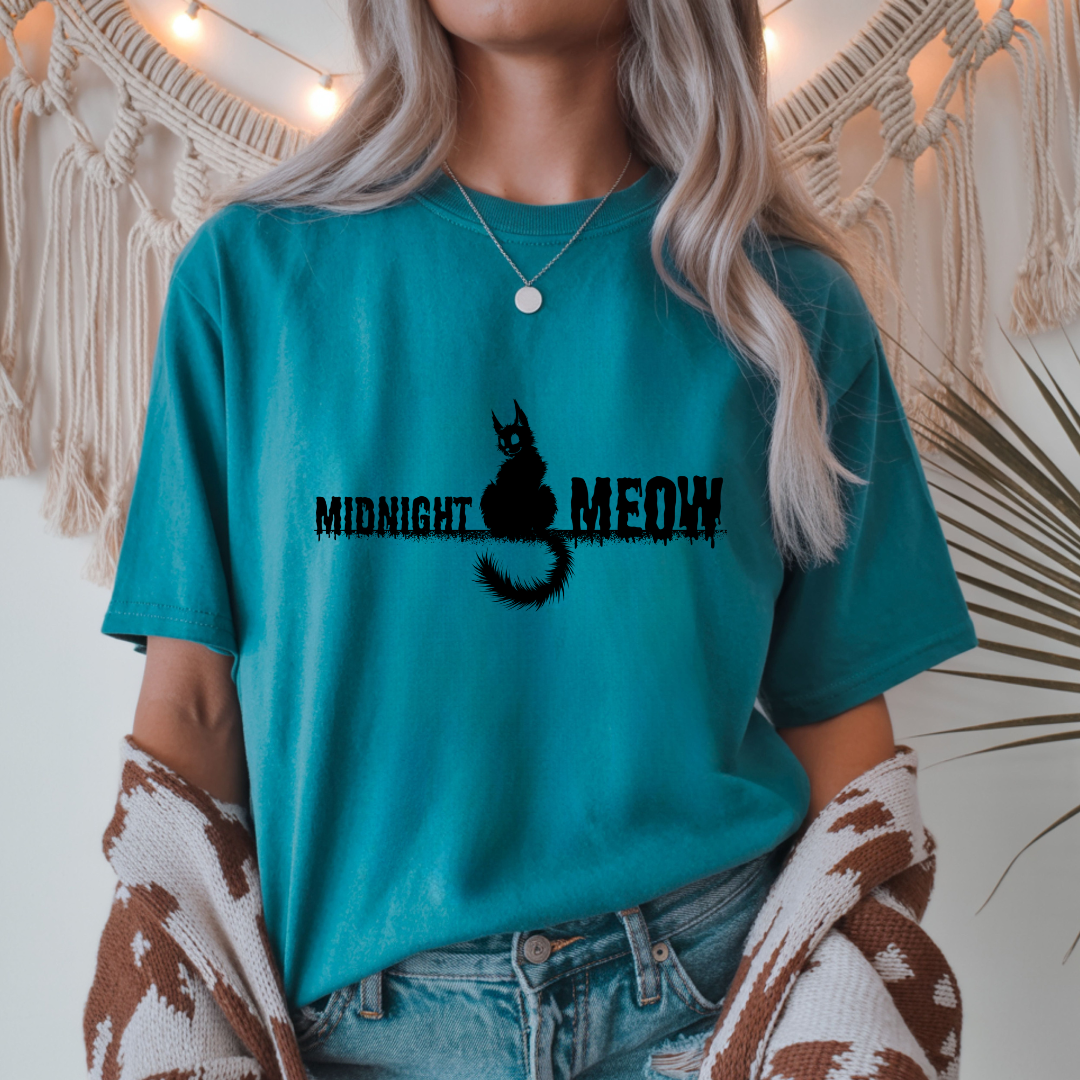 Midnight Meow Unisex T-Shirt