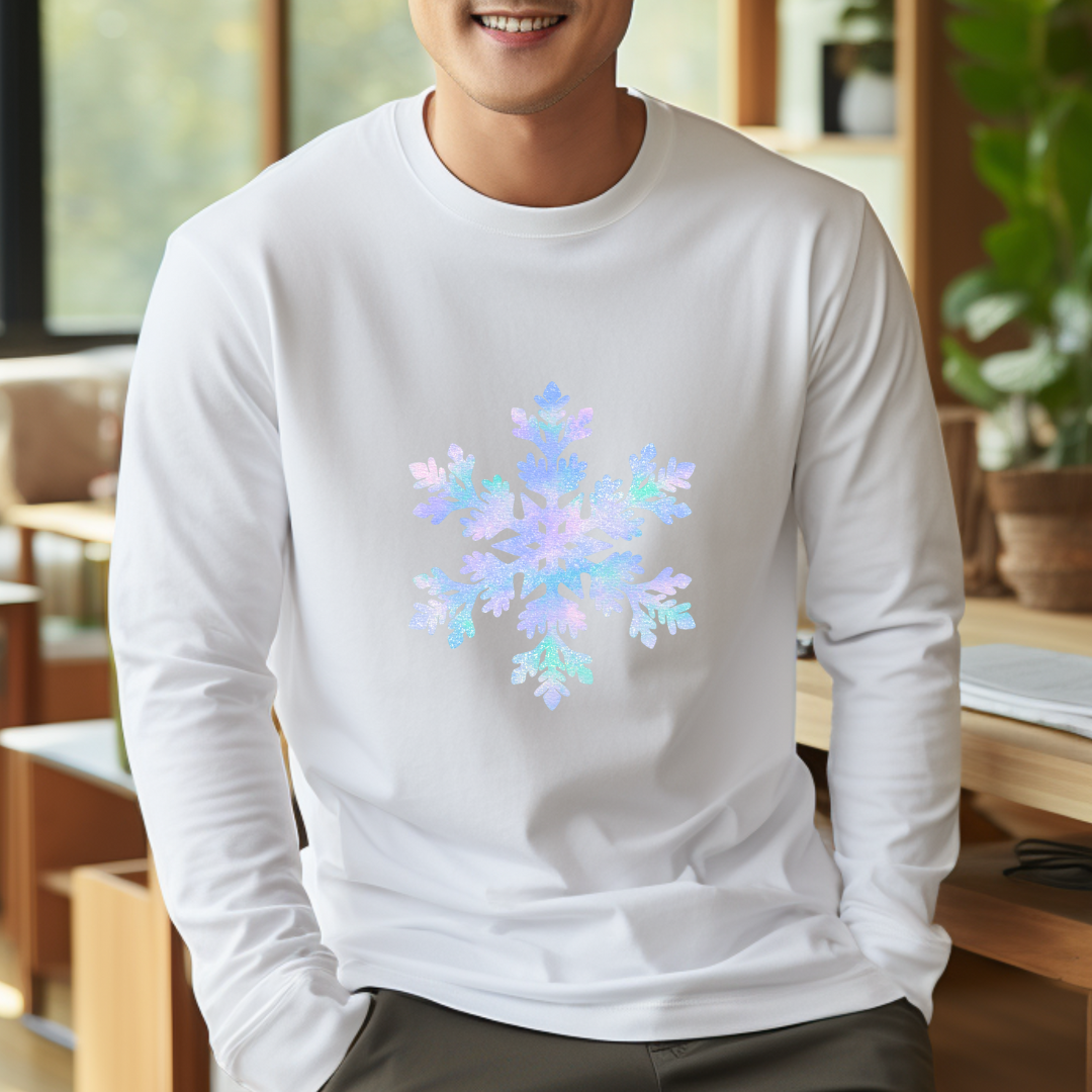 Magical Snowflake - Winter Unisex Jersey Long Sleeve Tee