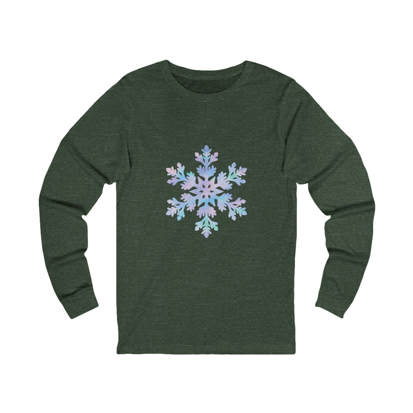 Magical Snowflake - Winter Unisex Jersey Long Sleeve Tee