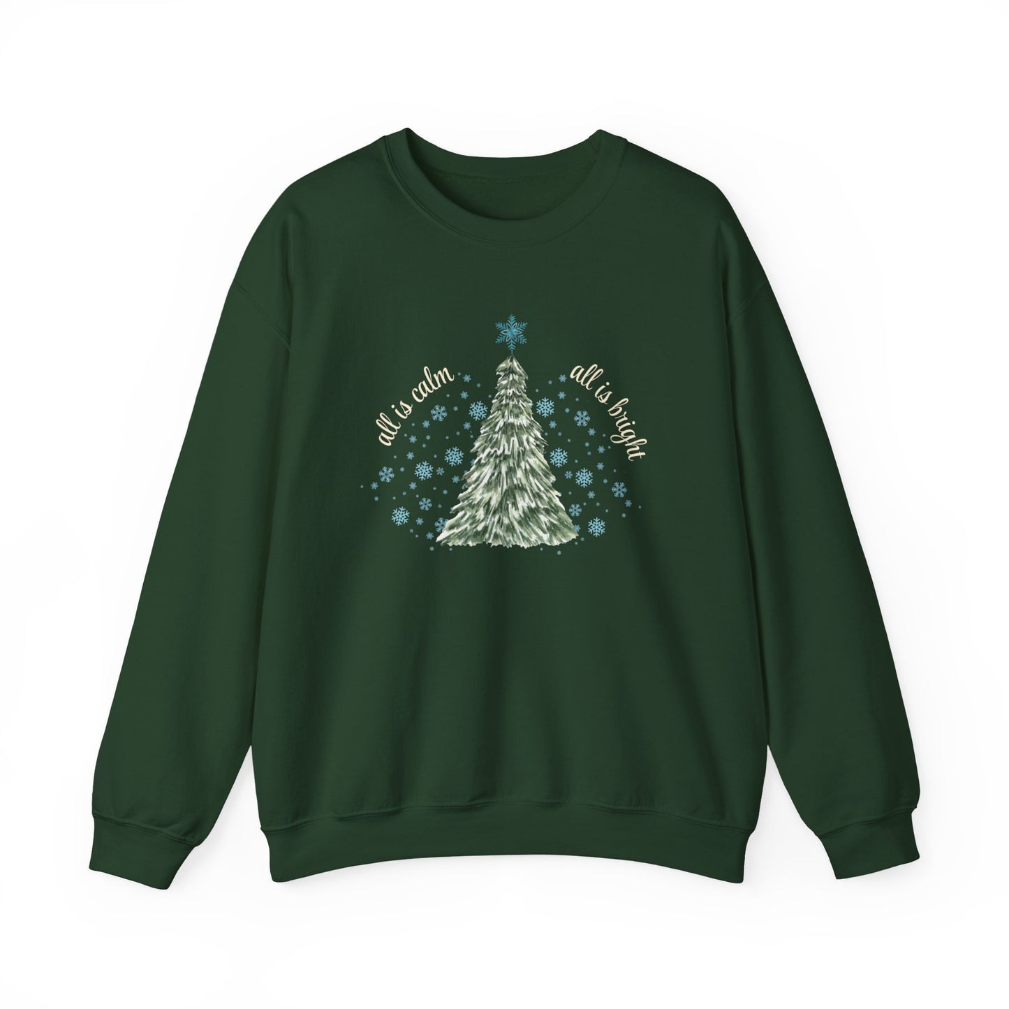 All is Calm, All is Bright - Winter Unisex Crewneck