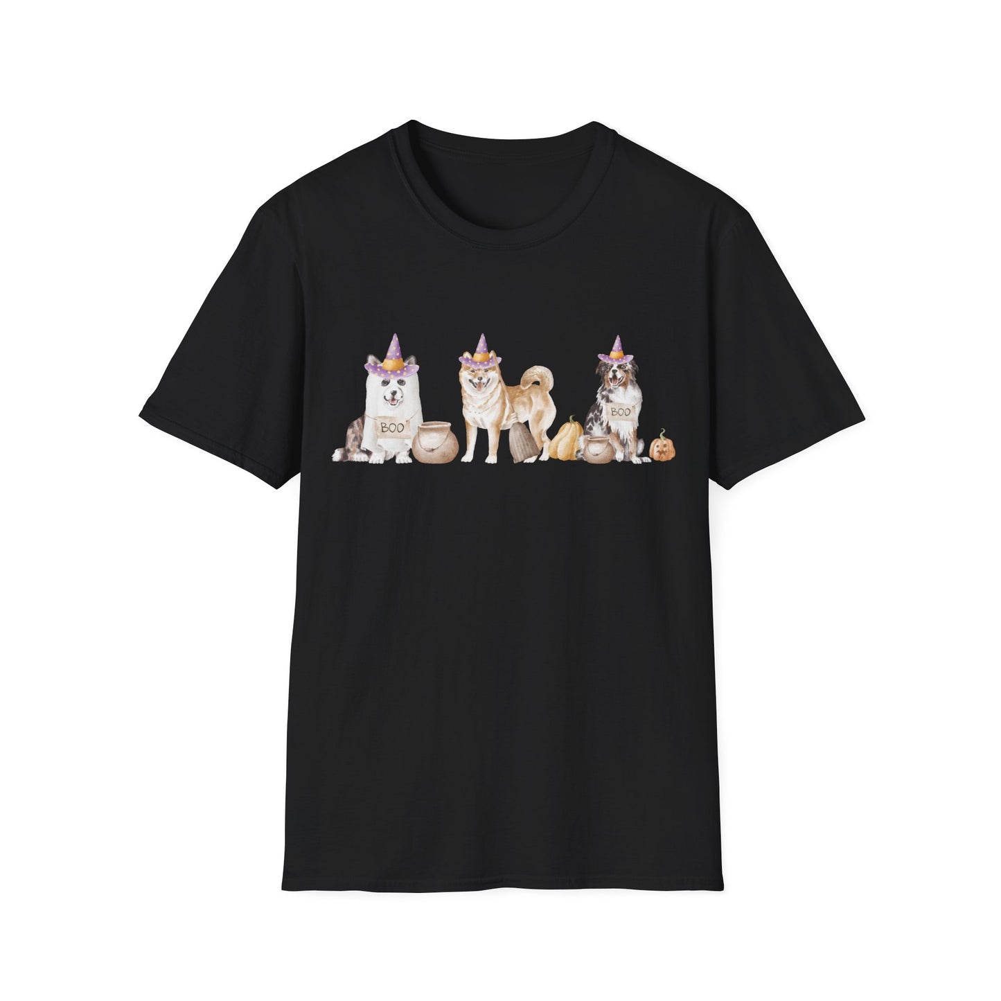 Halloween Party Dogs 3 Unisex T-Shirt