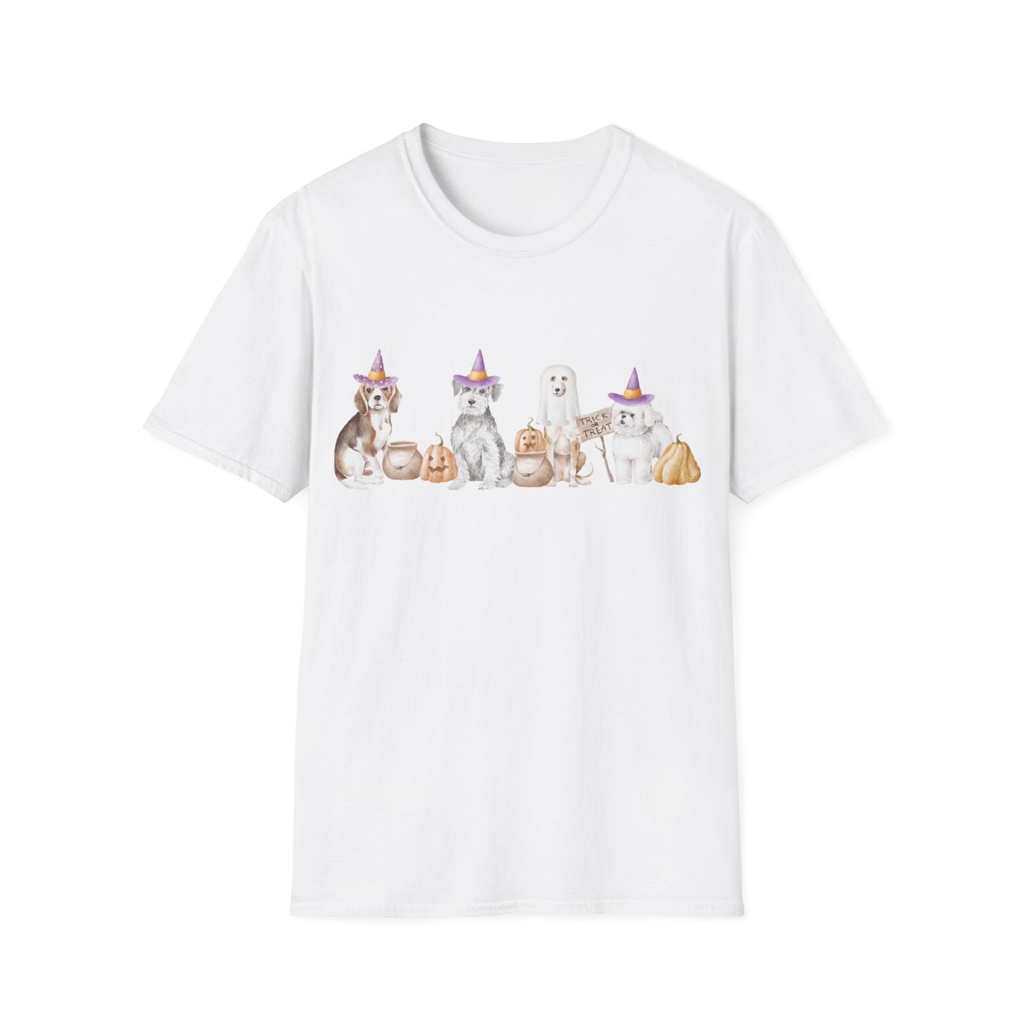 Halloween Party Dogs Unisex T-Shirt