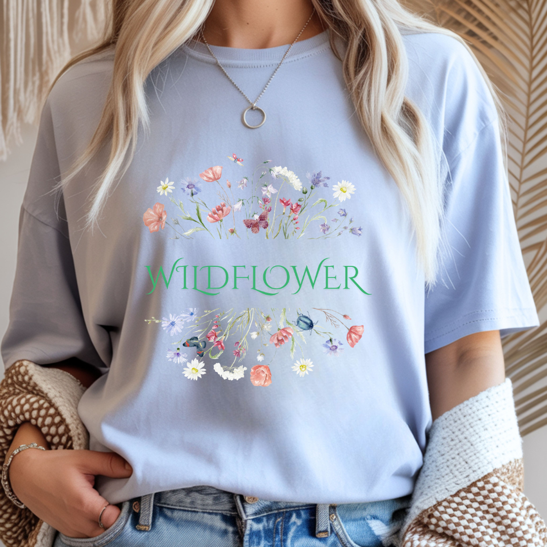 Vintage Wildflower - Spring Unisex T-Shirt