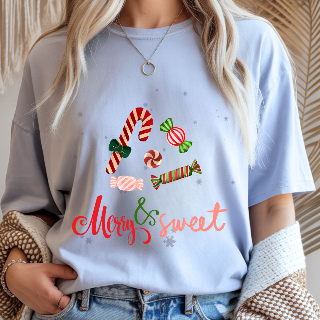 Merry and Sweet - Christmas Unisex T-Shirt