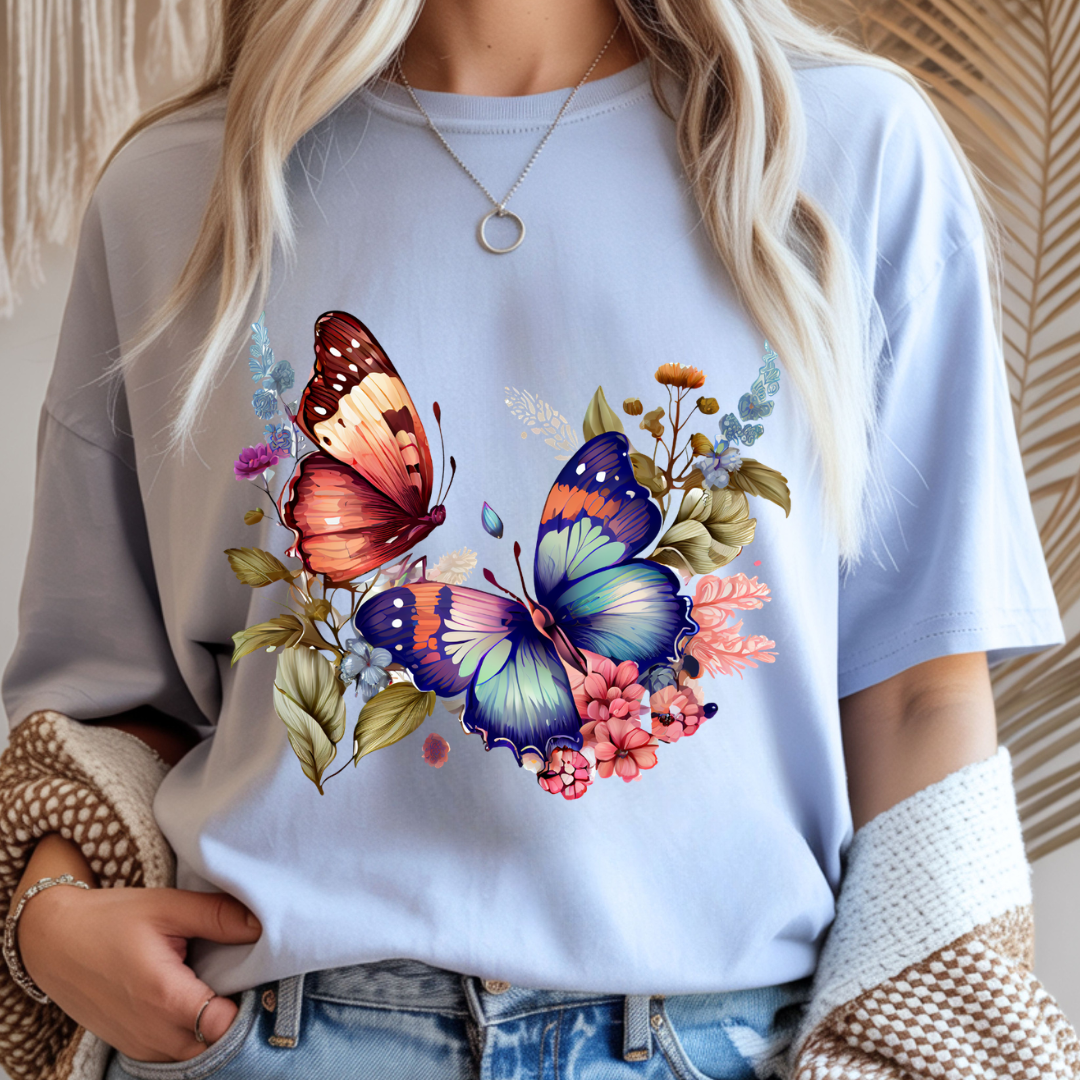 Butterfly Bouquet - Spring Unisex T-Shirt