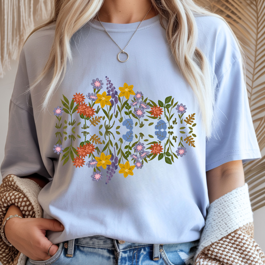 Meadow Wildflower - Spring Unisex T-Shirt