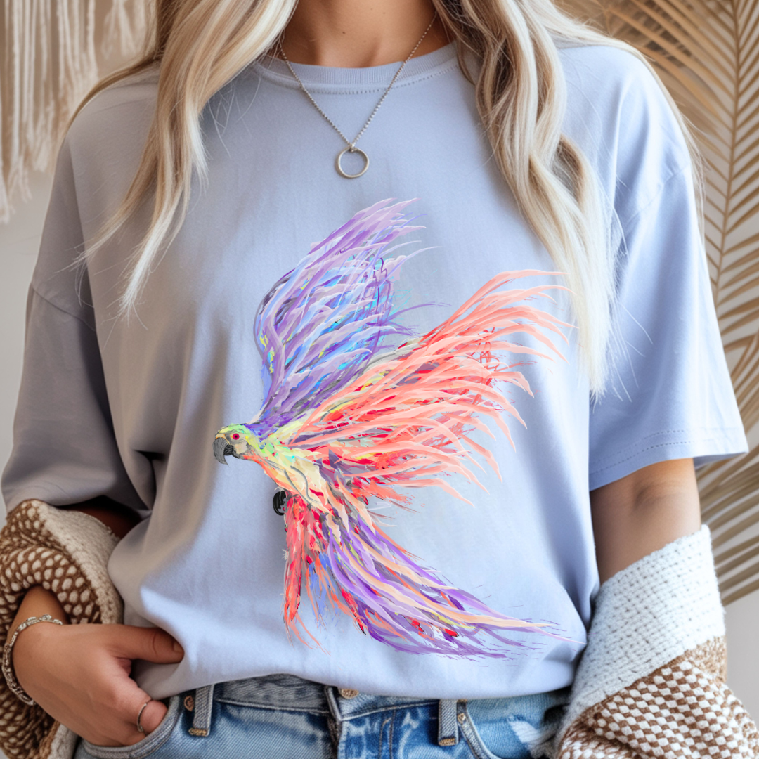 Colorful Parrot - Spring Unisex T-Shirt