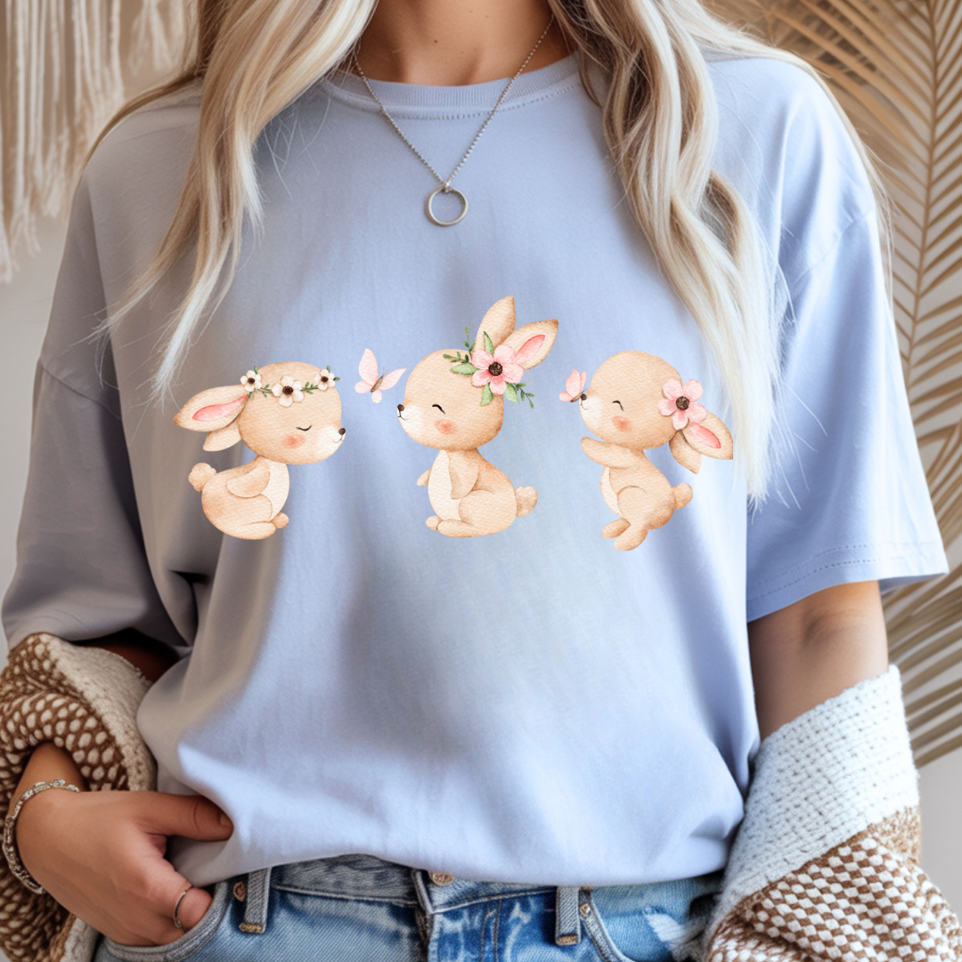 Cute Bunnies - Spring Unisex T-Shirt