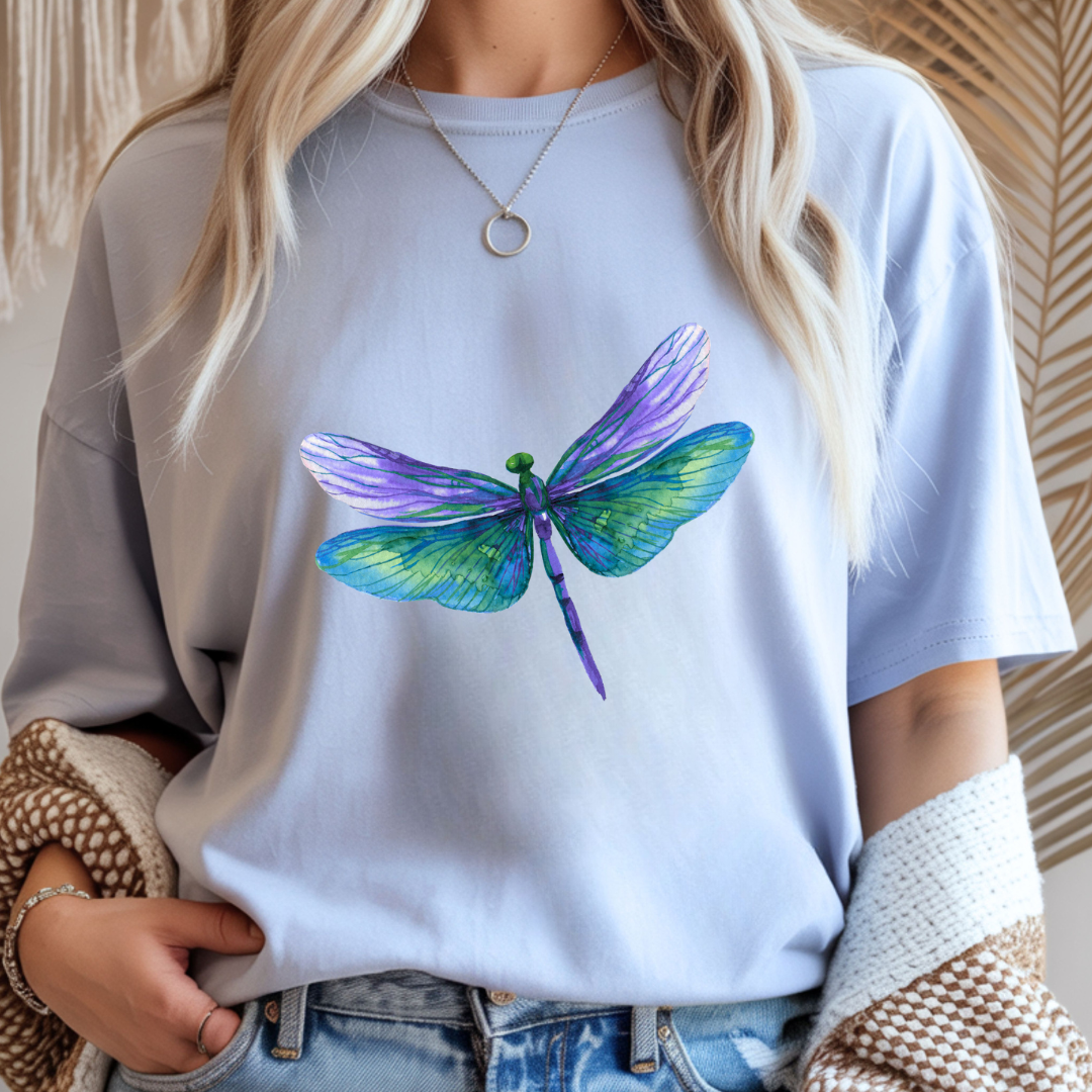 Colorful Dragonfly - Spring Unisex T-Shirt