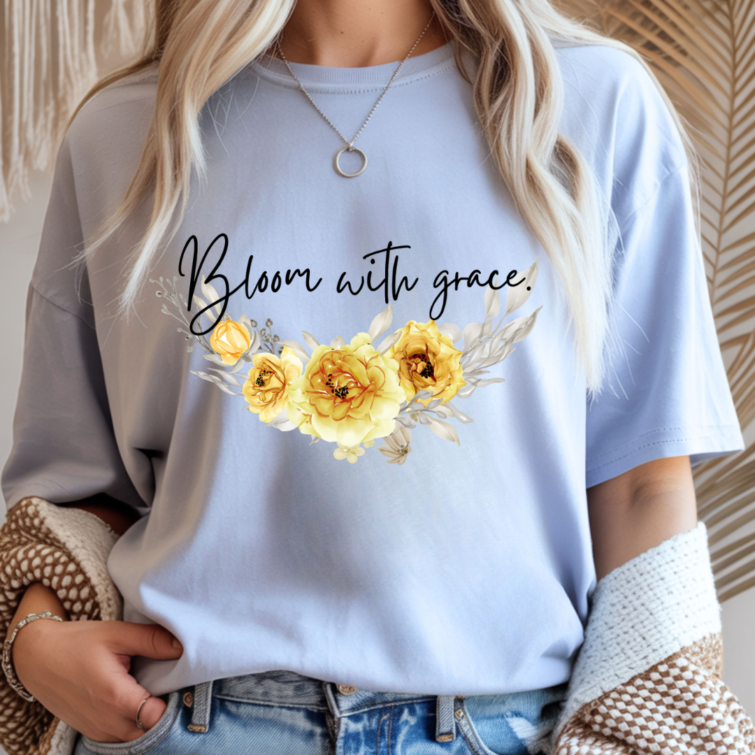 Bloom With Grace - Spring Unisex T-Shirt