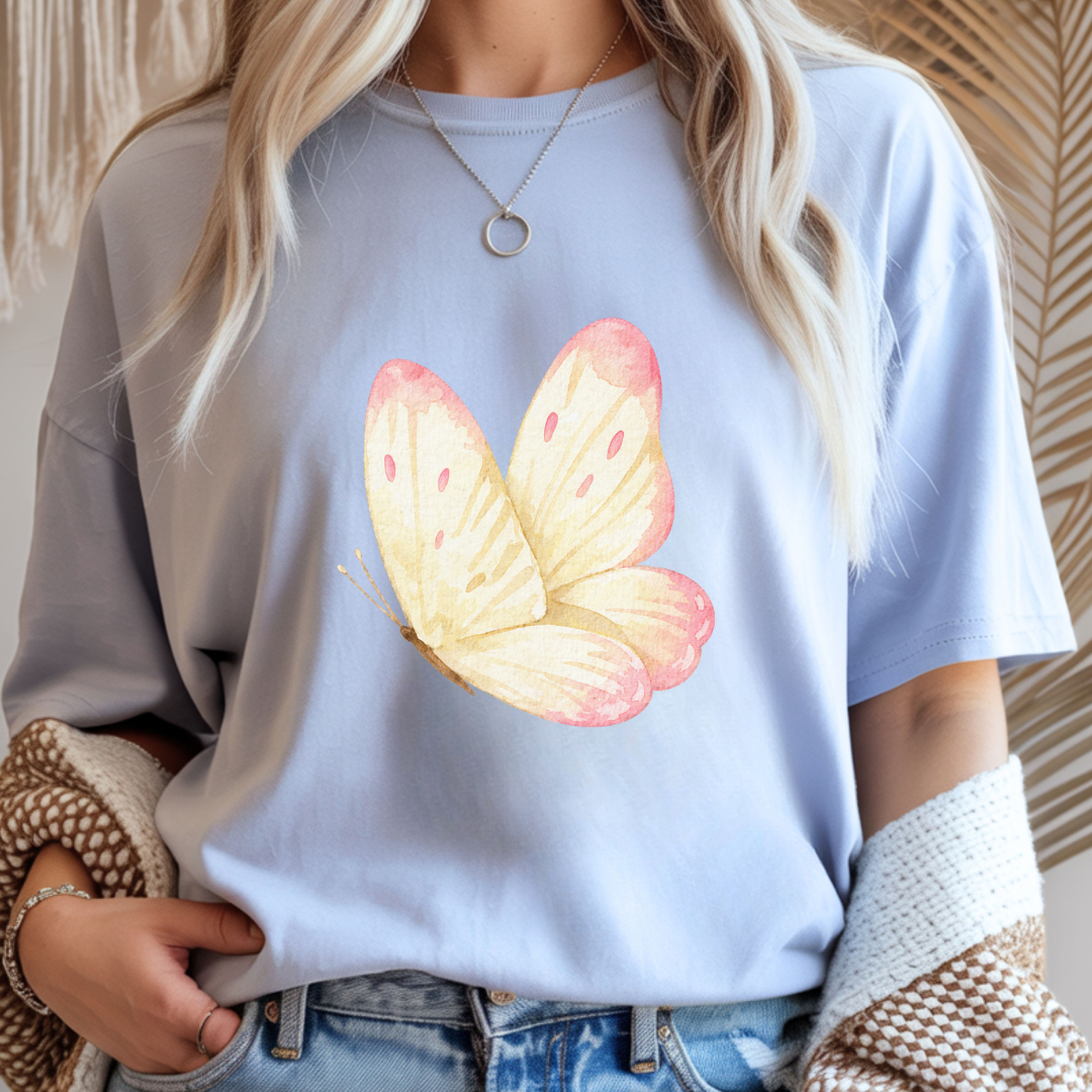 Soft Butterfly - Spring Unisex T-Shirt