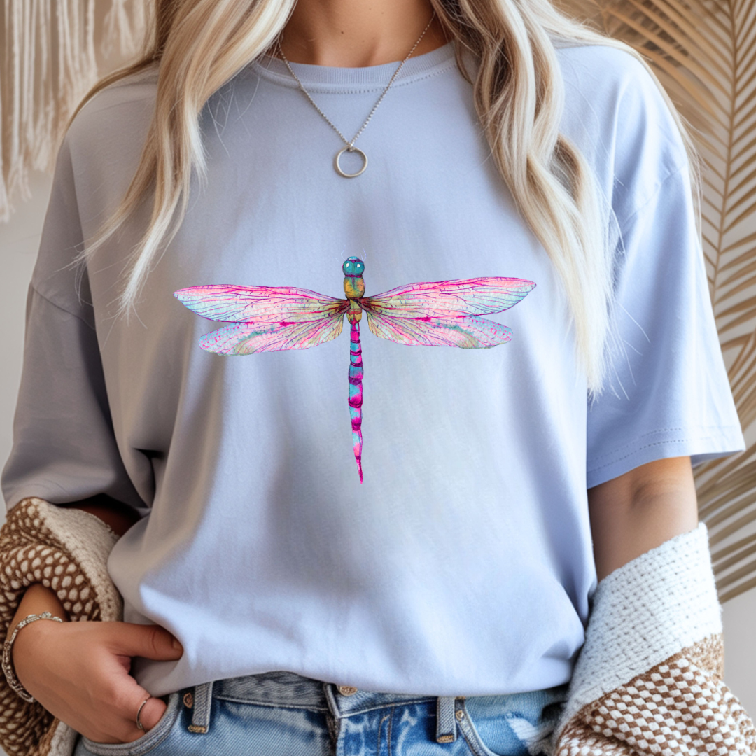 Cosmic Dragonfly - Spring Unisex T-Shirt