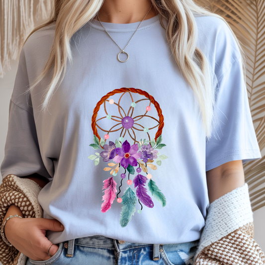 Floral Dreamcatcher - Spring Unisex T-Shirt