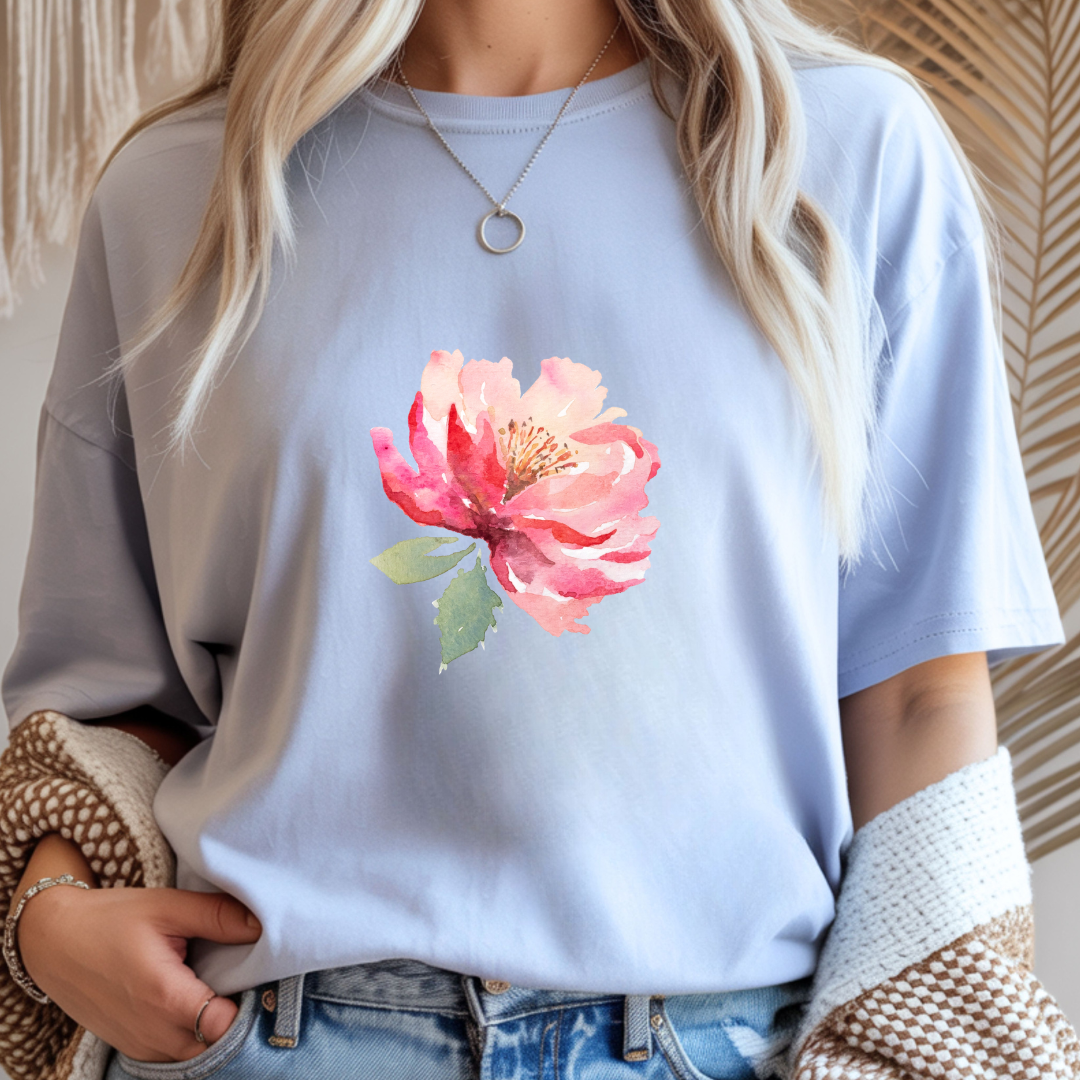 Pink Rose - Spring Unisex T-Shirt
