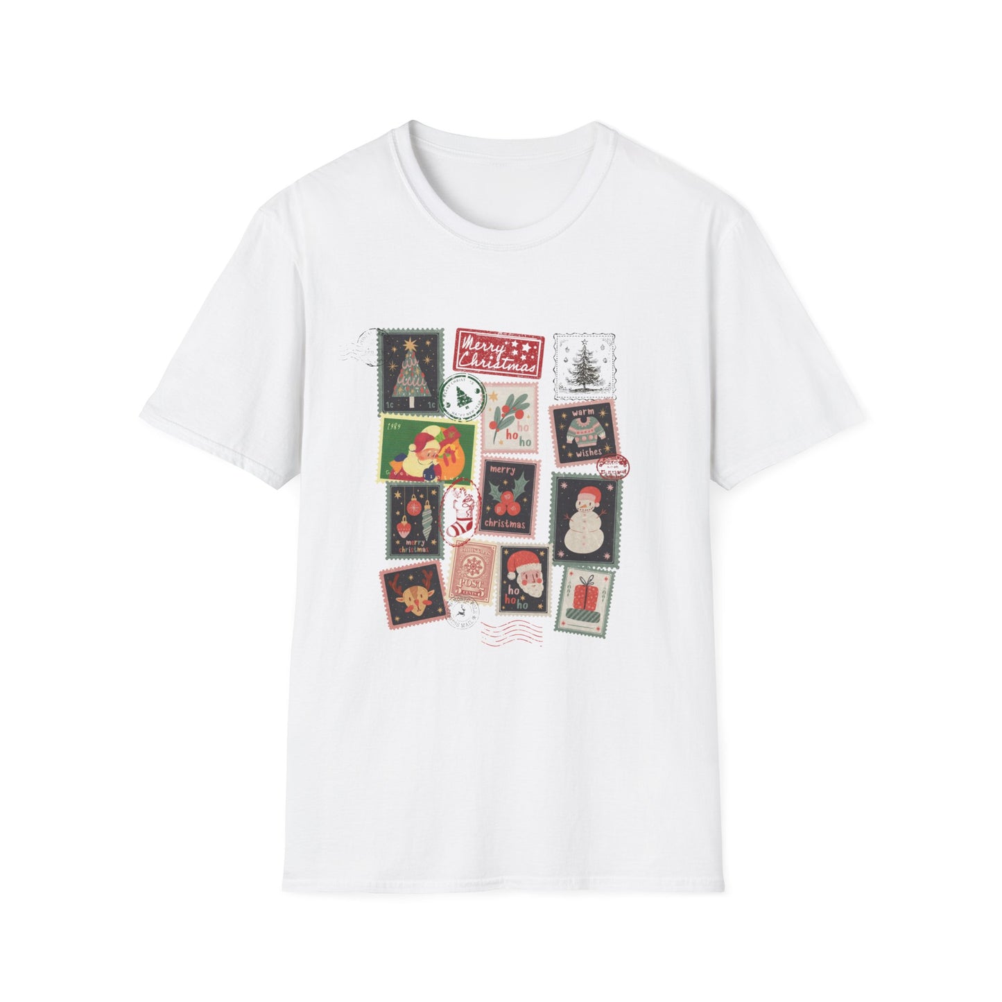 Christmas Stamps - Christmas Unisex T-Shirt