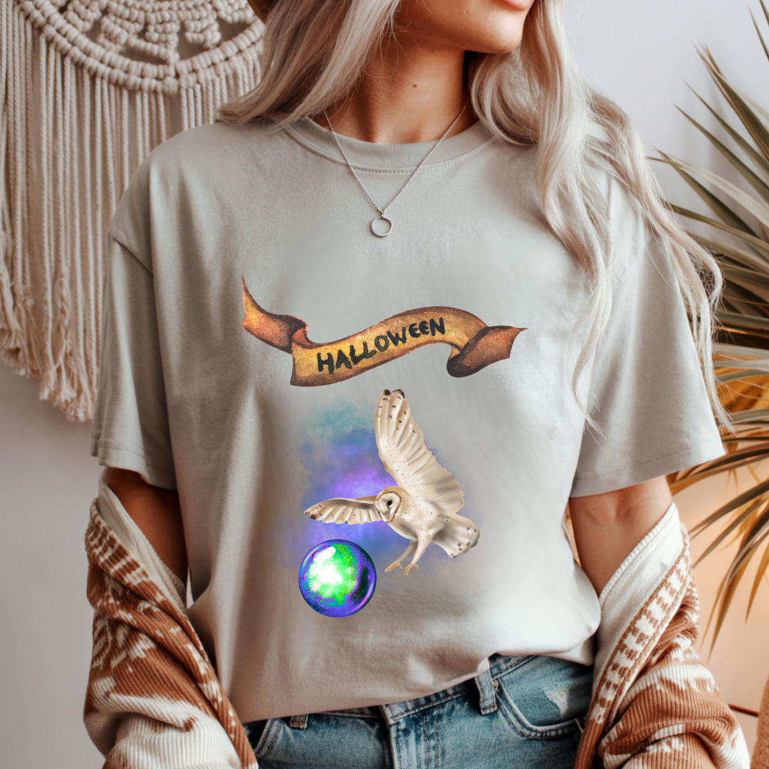 Halloween Owl Unisex T-Shirt
