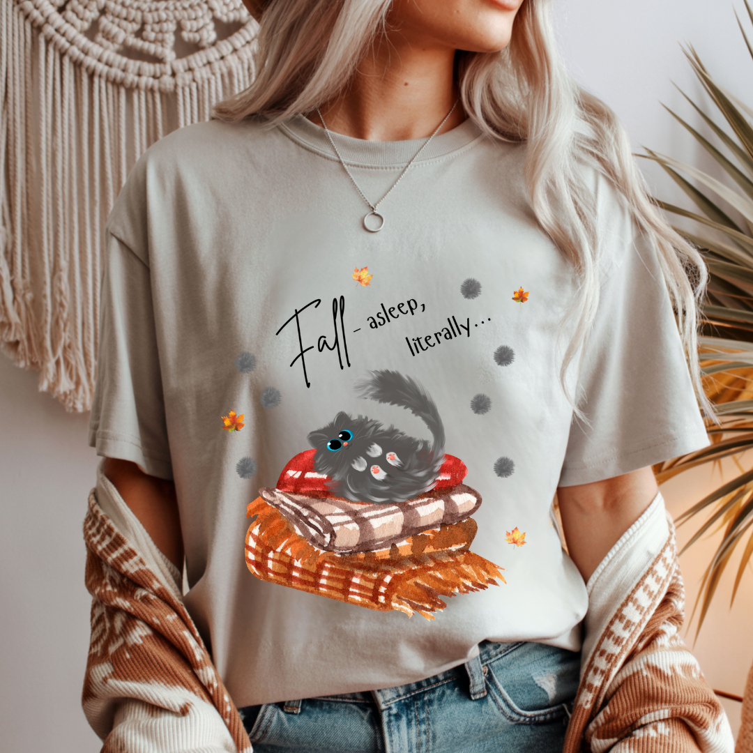 Fall-asleep, Literally - Fall Unisex T-Shirt