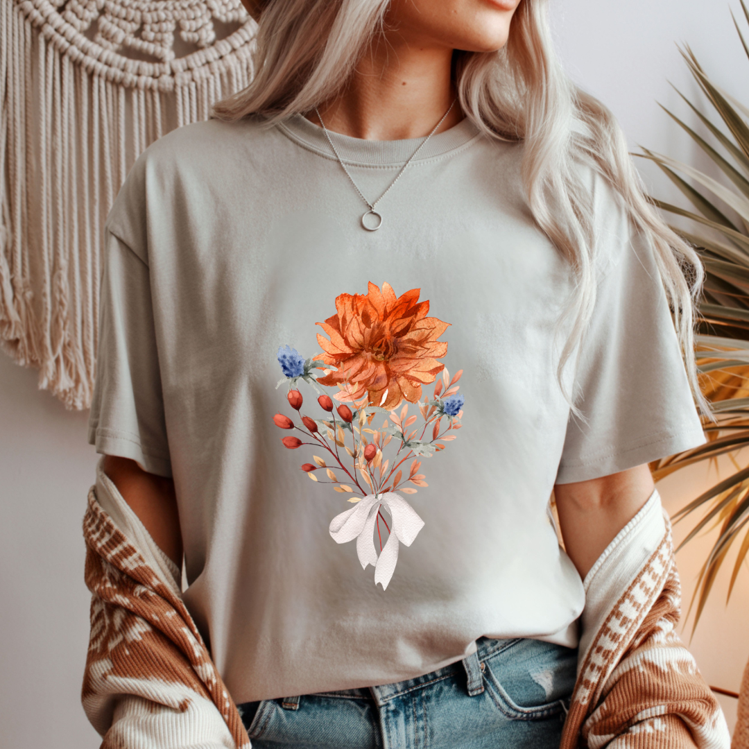 Autumn Flower Bouquet Unisex T-Shirt