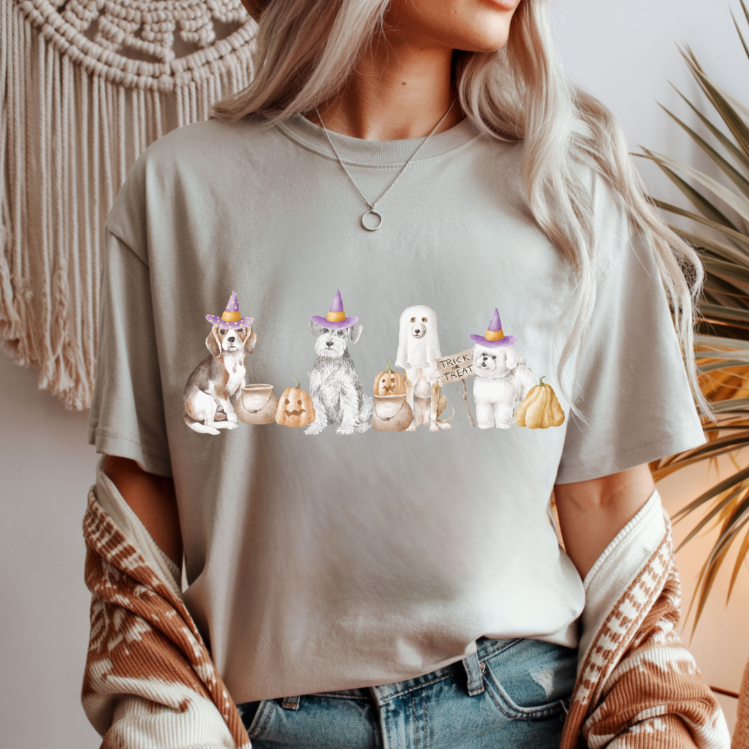Halloween Party Dogs Unisex T-Shirt
