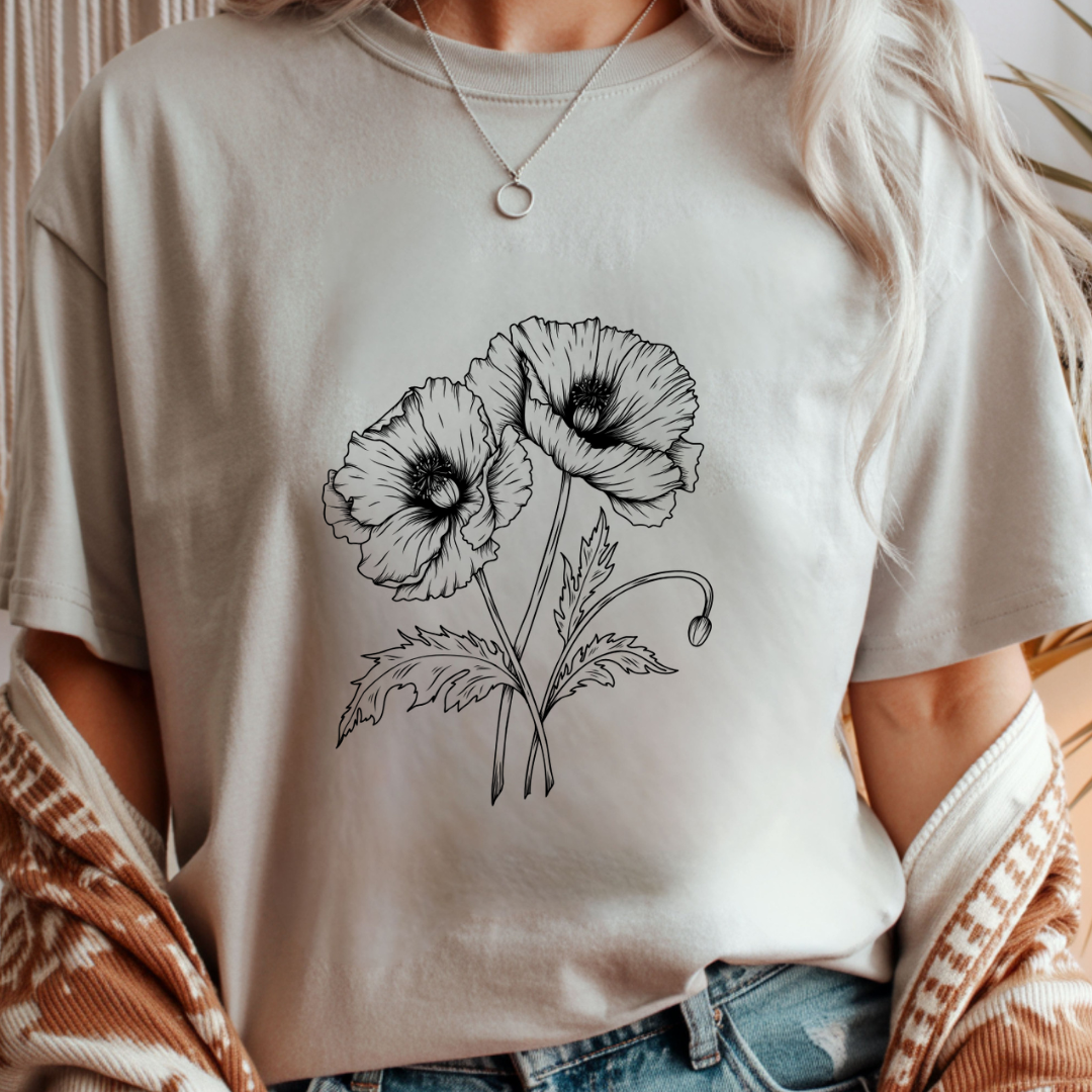 Romantic Flowers - Spring Unisex T-Shirt