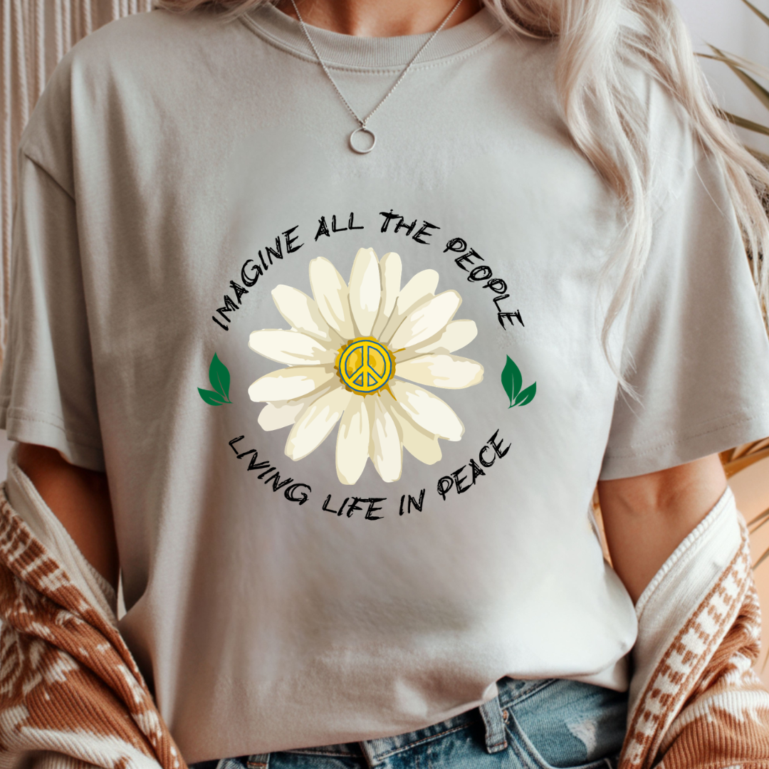 Peace Daisy - Spring Unisex T-Shirt