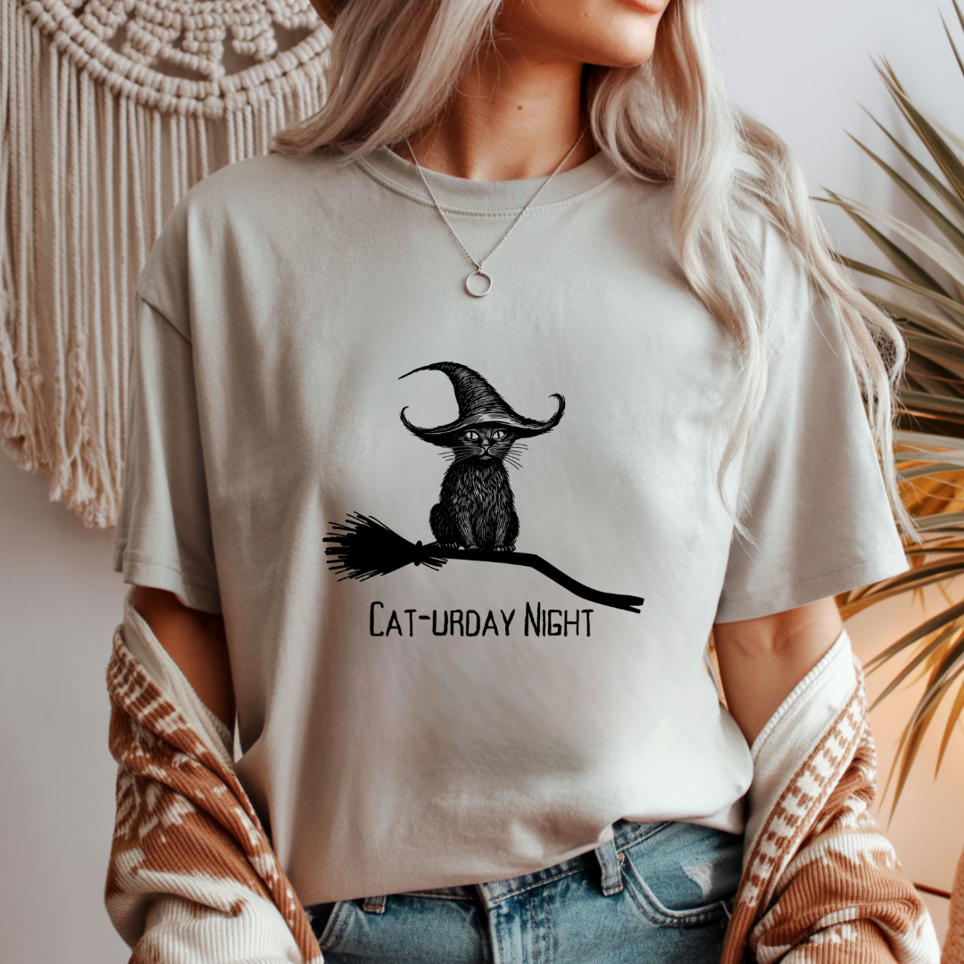 Cat-urday Night Unisex T-Shirt