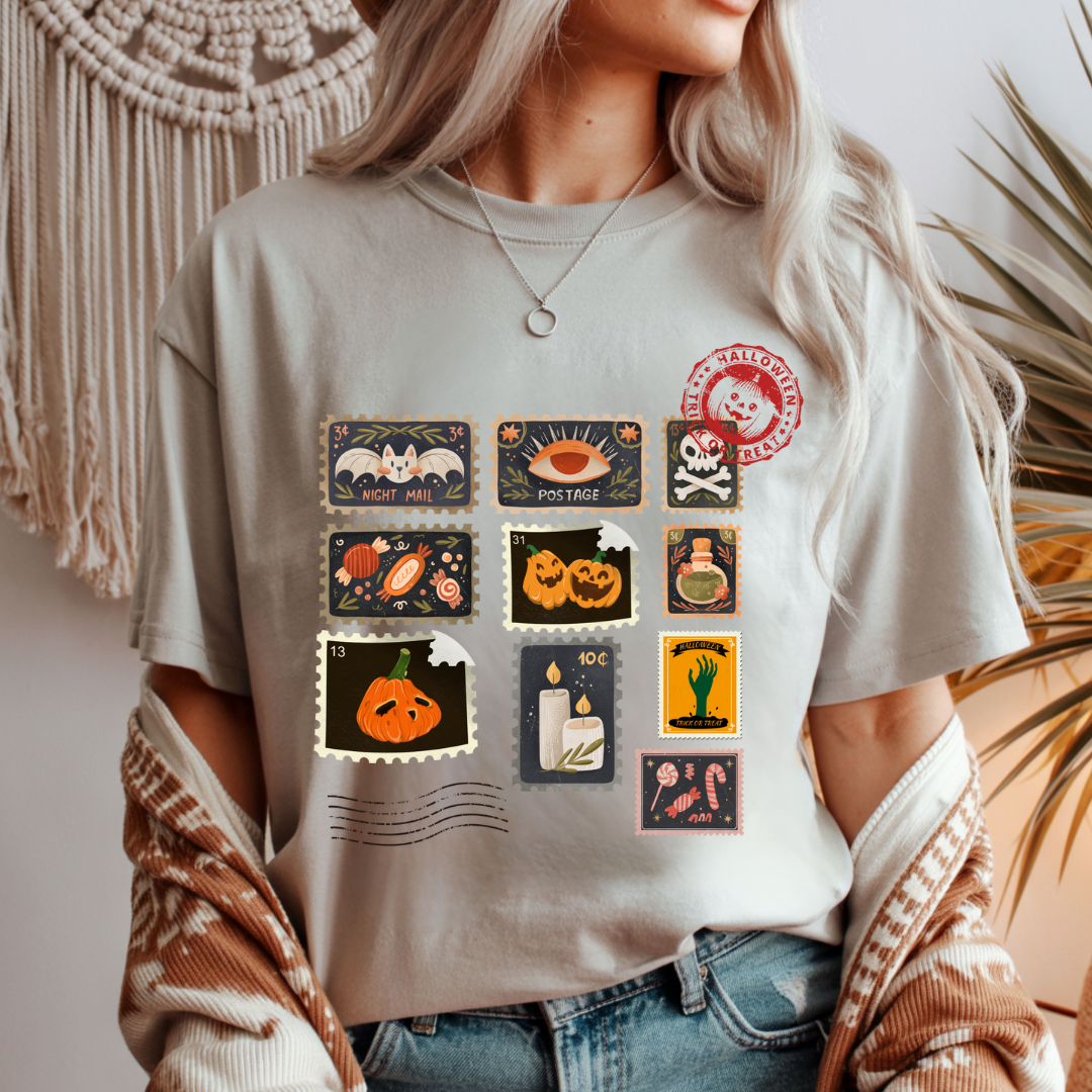 Halloween Stamps 2 Unisex T-Shirt