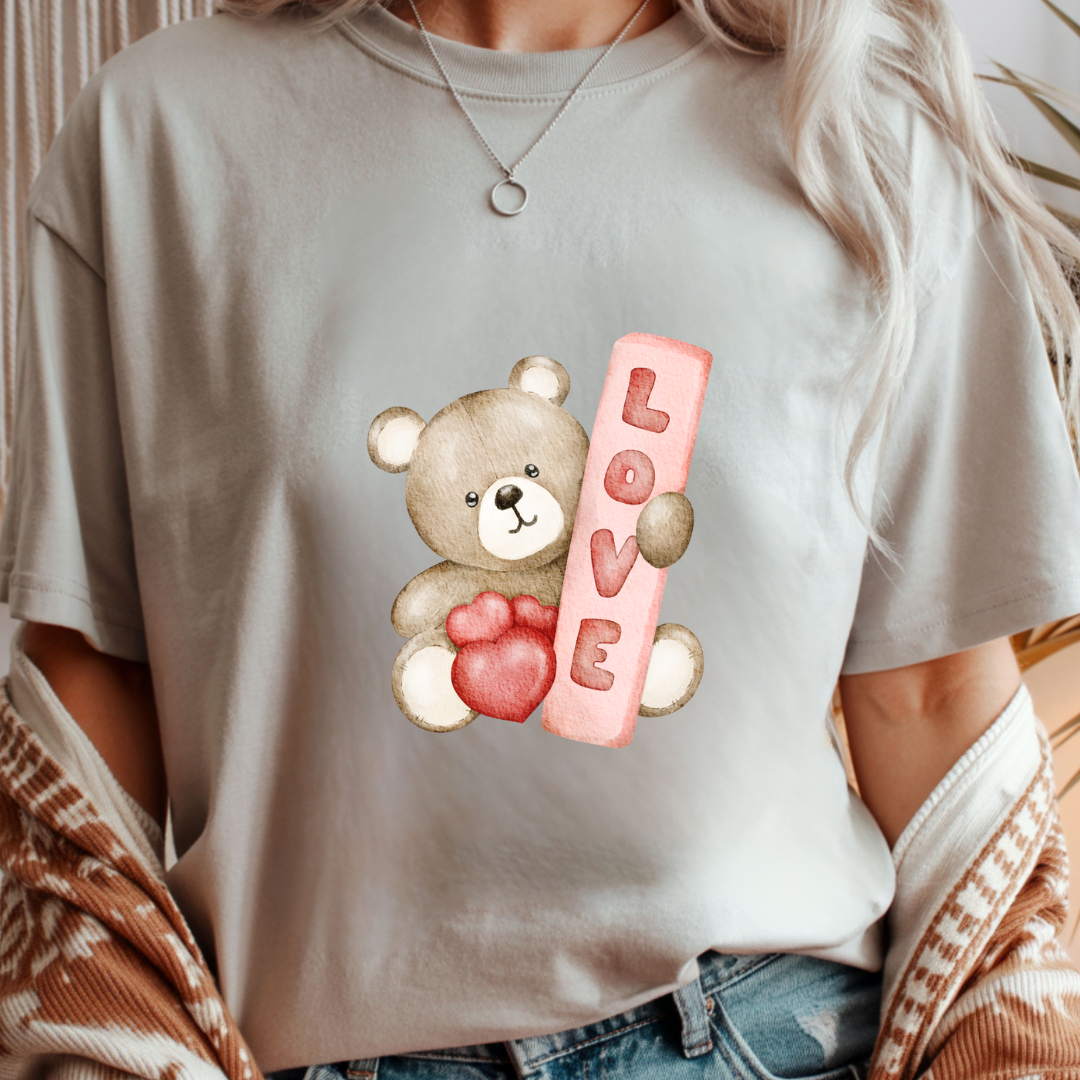 Valentine Bear - Valentines Day Unisex T-Shirt