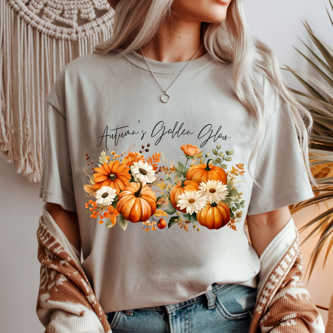 Autumn's Golden Glow - Fall Unisex T-Shirt