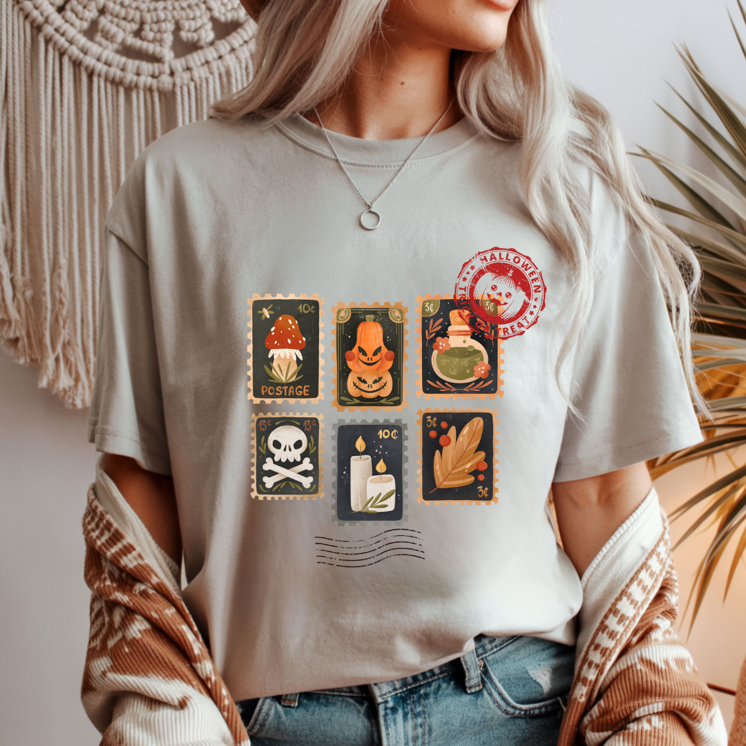 Halloween Stamps Unisex T-Shirt
