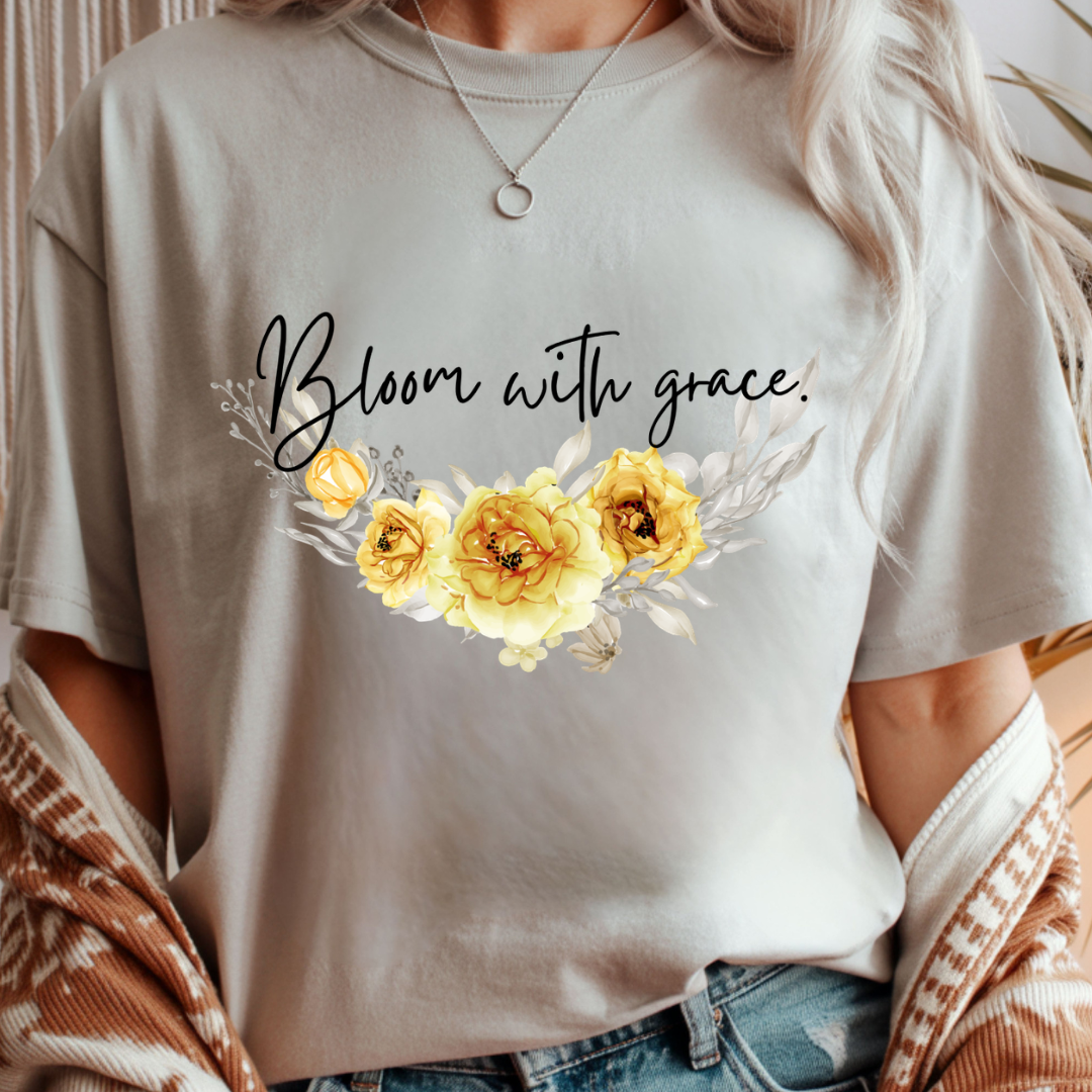 Bloom With Grace - Spring Unisex T-Shirt