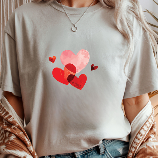 Warm Hearts - Valentines Day Unisex T-Shirt