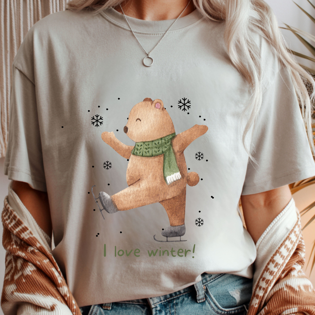 I Love Winter! Winter Unisex T-Shirt