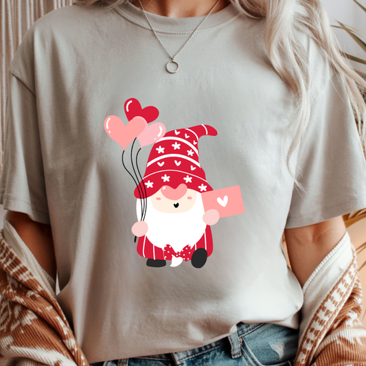 Valentines Gnome - Valentines Day Unisex T-Shirt