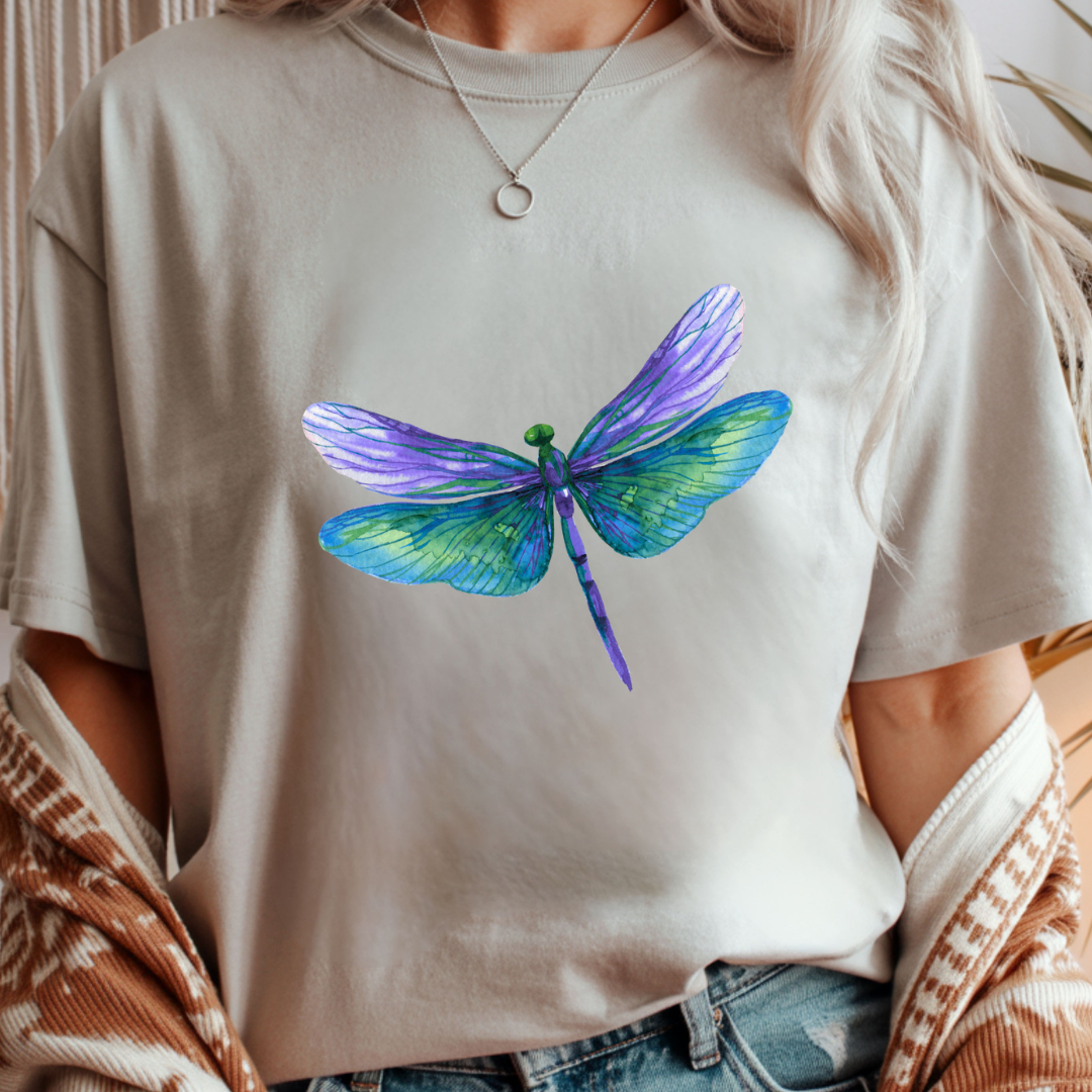 Colorful Dragonfly - Spring Unisex T-Shirt