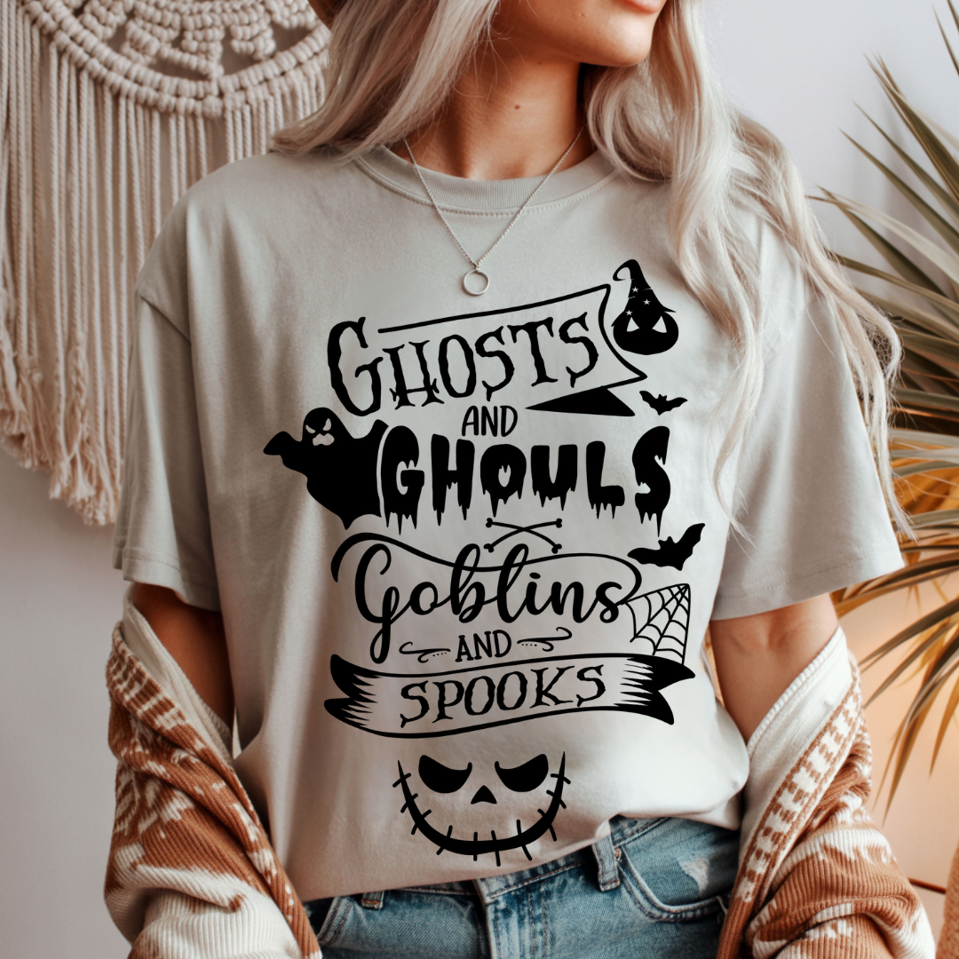 Ghosts, Ghouls - Halloween Unisex T-Shirt