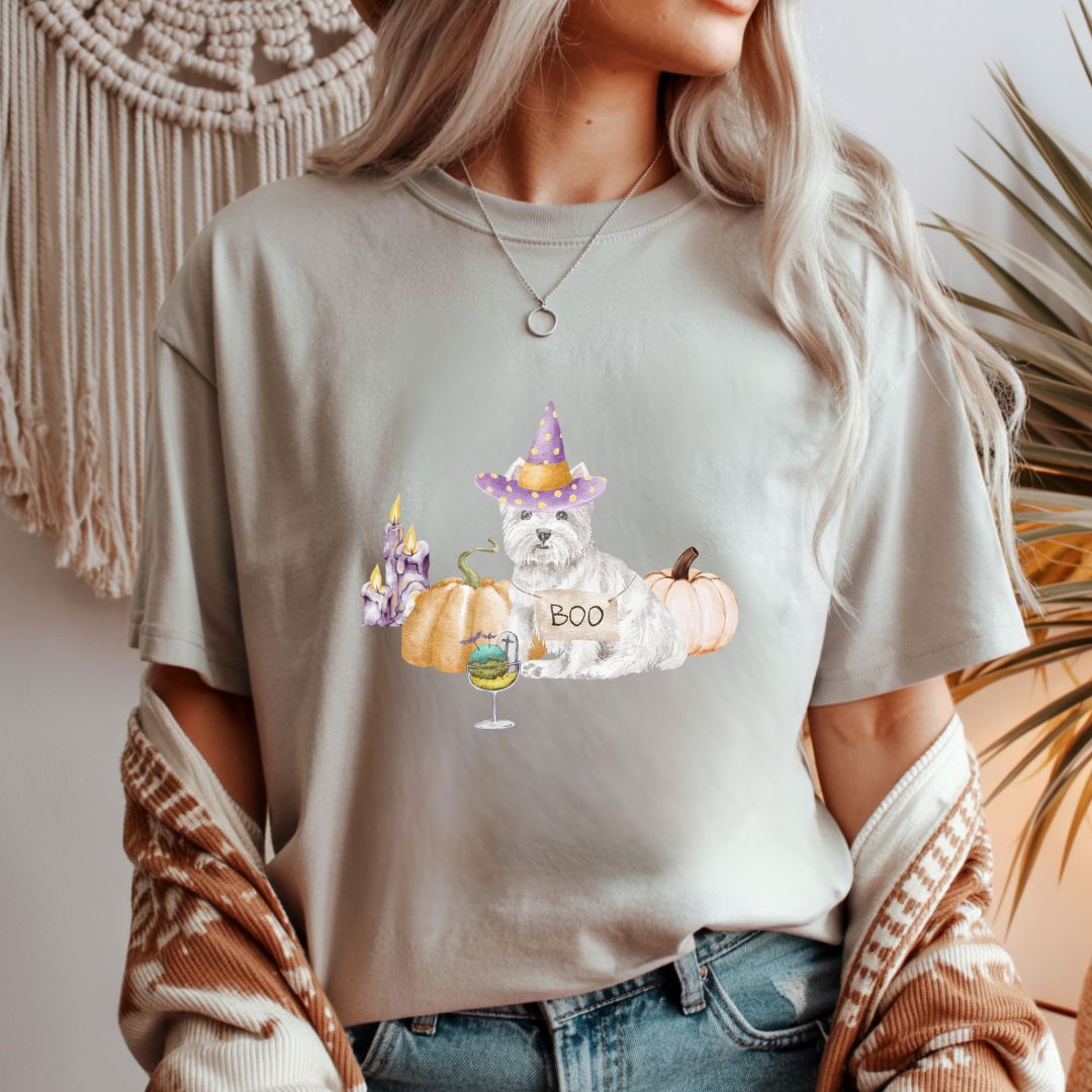 Halloween Party Dog Unisex T-Shirt