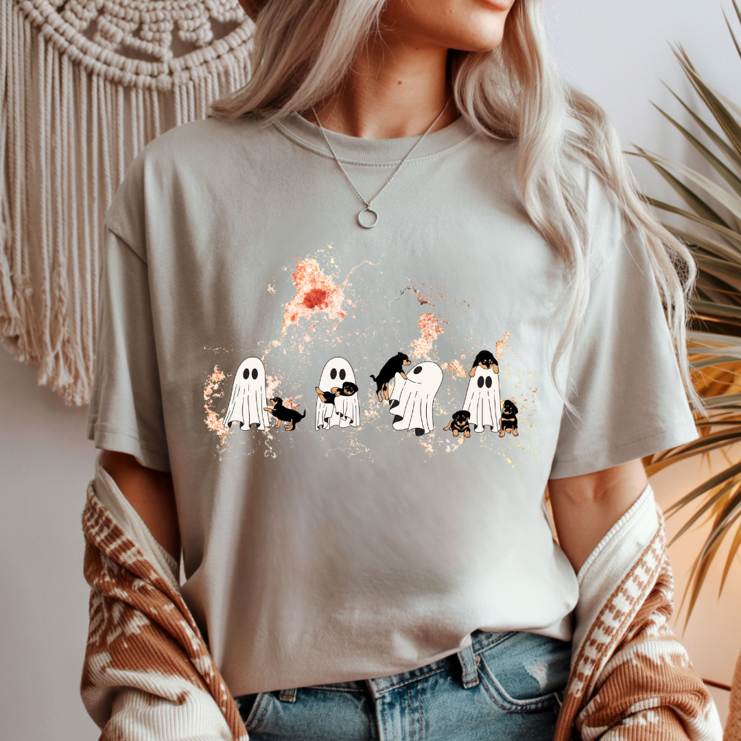 Ghost and Dog Unisex T-Shirt