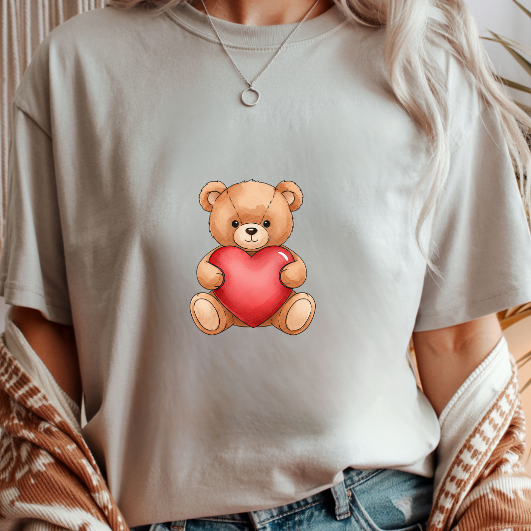 Love Bear - Valentines Day Unisex T-Shirt