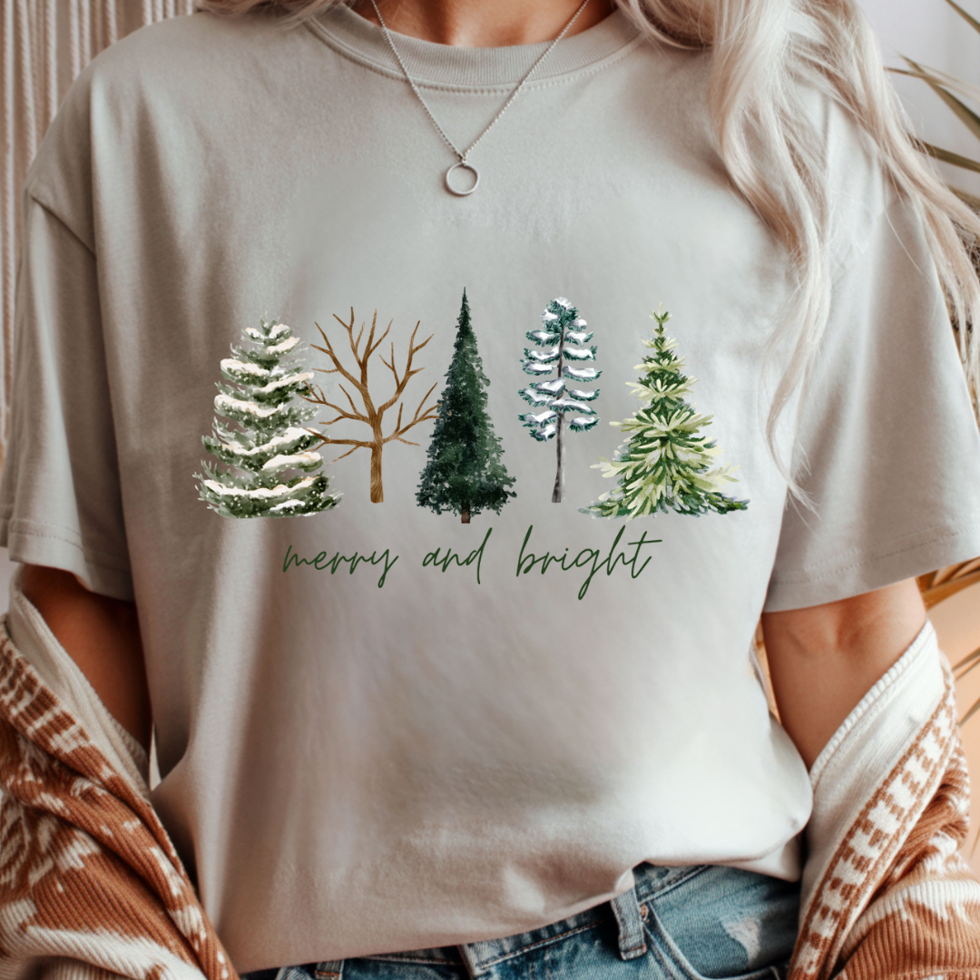 Merry and Bright - Winter Unisex T-Shirt
