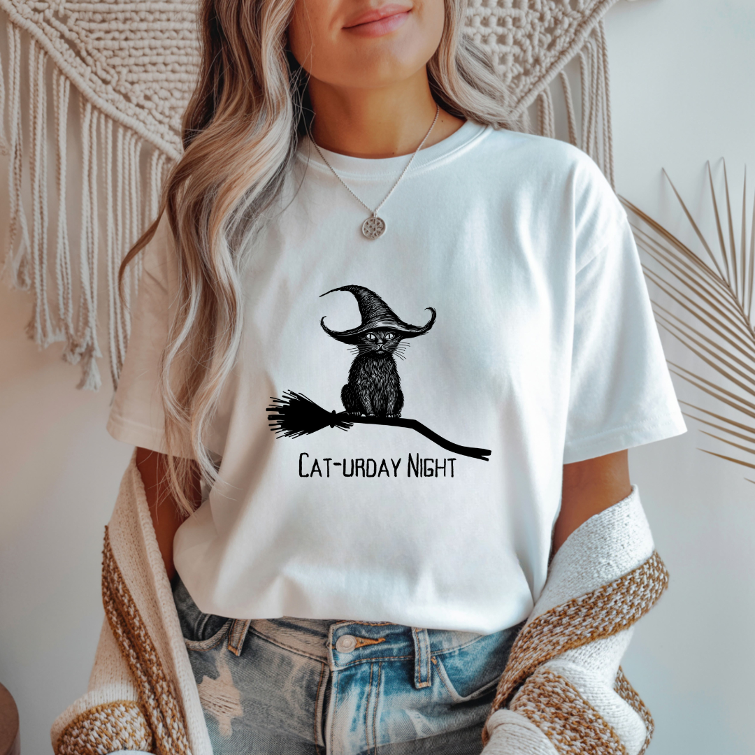 Cat-urday Night Unisex T-Shirt