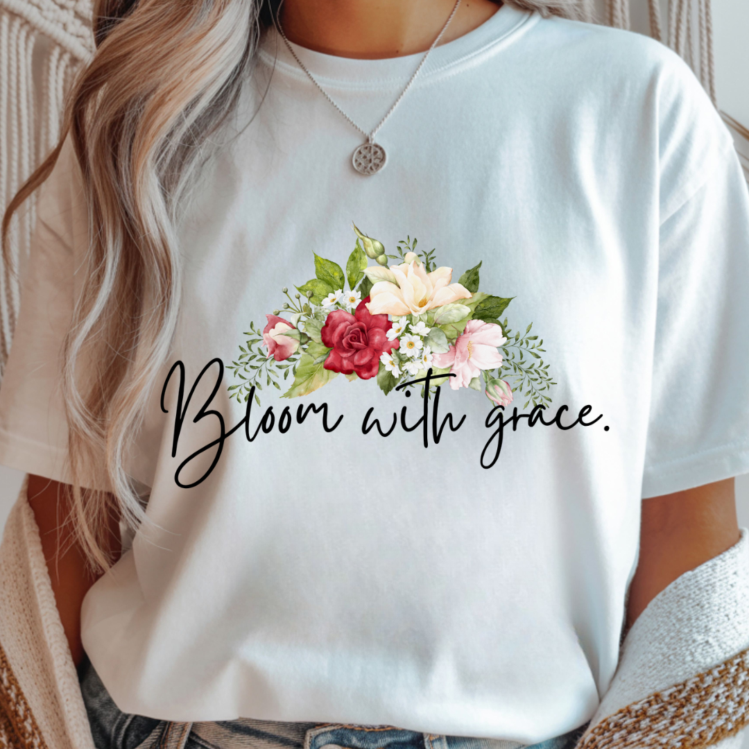 Bloom with Grace - Spring Unisex T-Shirt