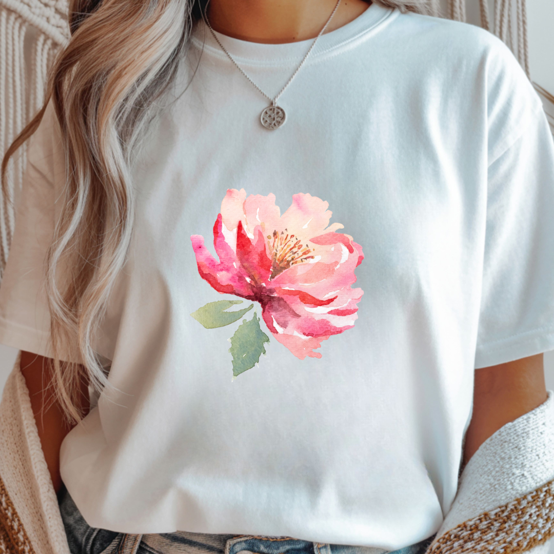 Pink Rose - Spring Unisex T-Shirt
