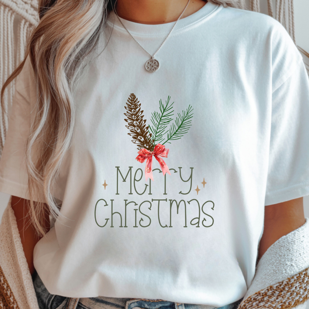 Merry Christmas Pine - Winter Unisex T-Shirt